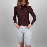 Women's Unrecognized Thermal Jersey - Bordeaux