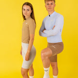 Women's Ukendt Bib Shorts - PEARL GRAY