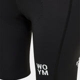 Men's WOYM Bib Shorts - Charcoal