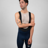 Men's WOYM Cargo Bib Shorts - Obsidian Blue