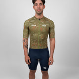 Men's WOYM Jersey - Olive Glitch