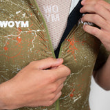Men's WOYM Jersey - Olive Glitch