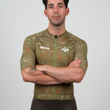 Men's WOYM Jersey - Olive Glitch