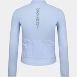 Men's Ukendt Long Sleeve Summer Jersey - SKY BLUE