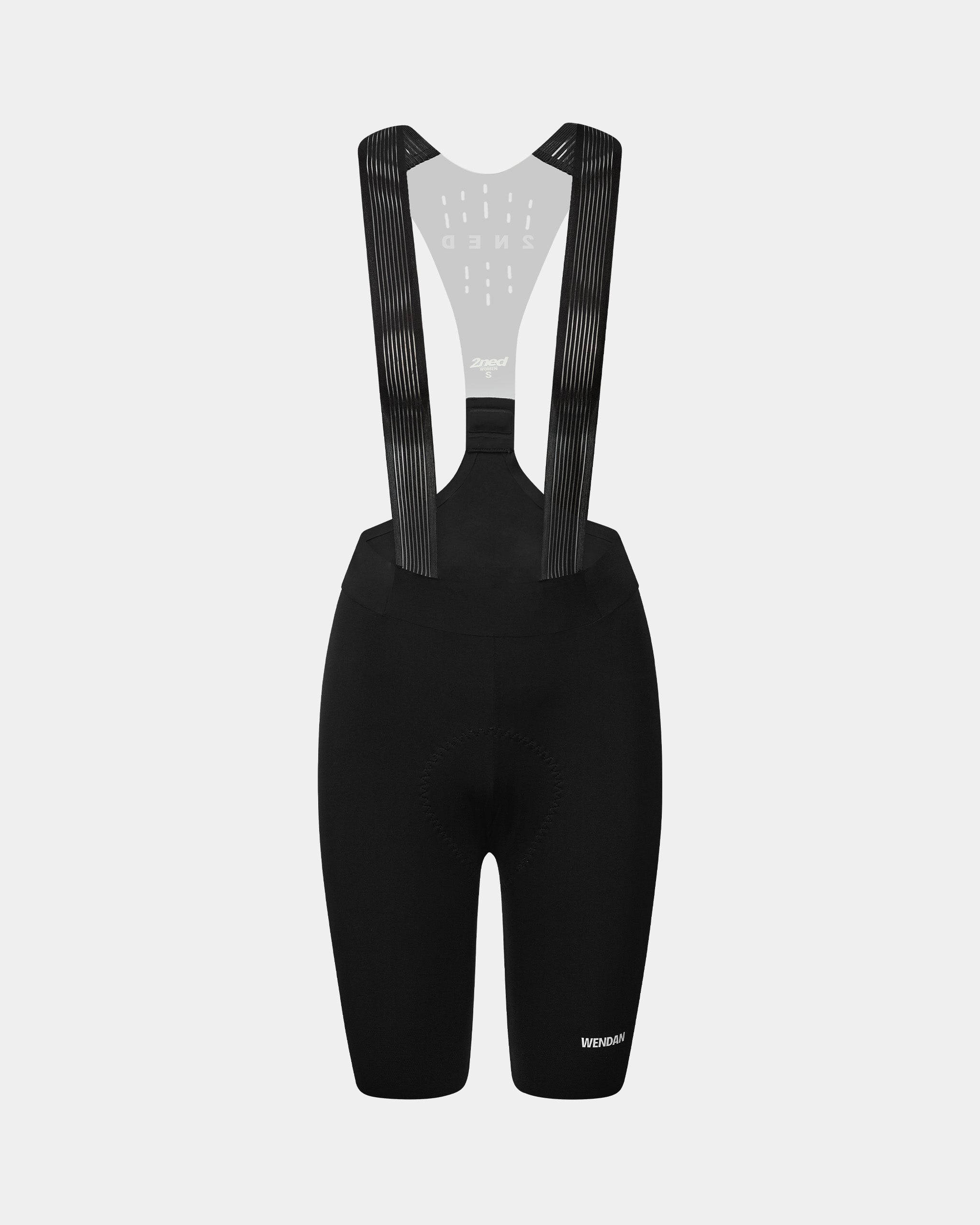 Women's Wendan Bib Shorts - Nero – 2ned Denmark