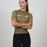 Women's WOYM Jersey - Olive Glitch