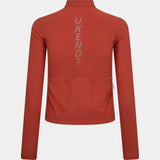 Women's Ukendt Long Sleeve Summer Jersey - Tennis Red