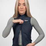 Women's Silent Gilet - Navy