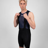 Men's WOYM Cargo Bib Shorts - Nero