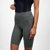 Women's WOYM Cargo Bib Shorts - Pewter