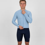 Men's Ukendt Thermal Jersey - Fish Blue