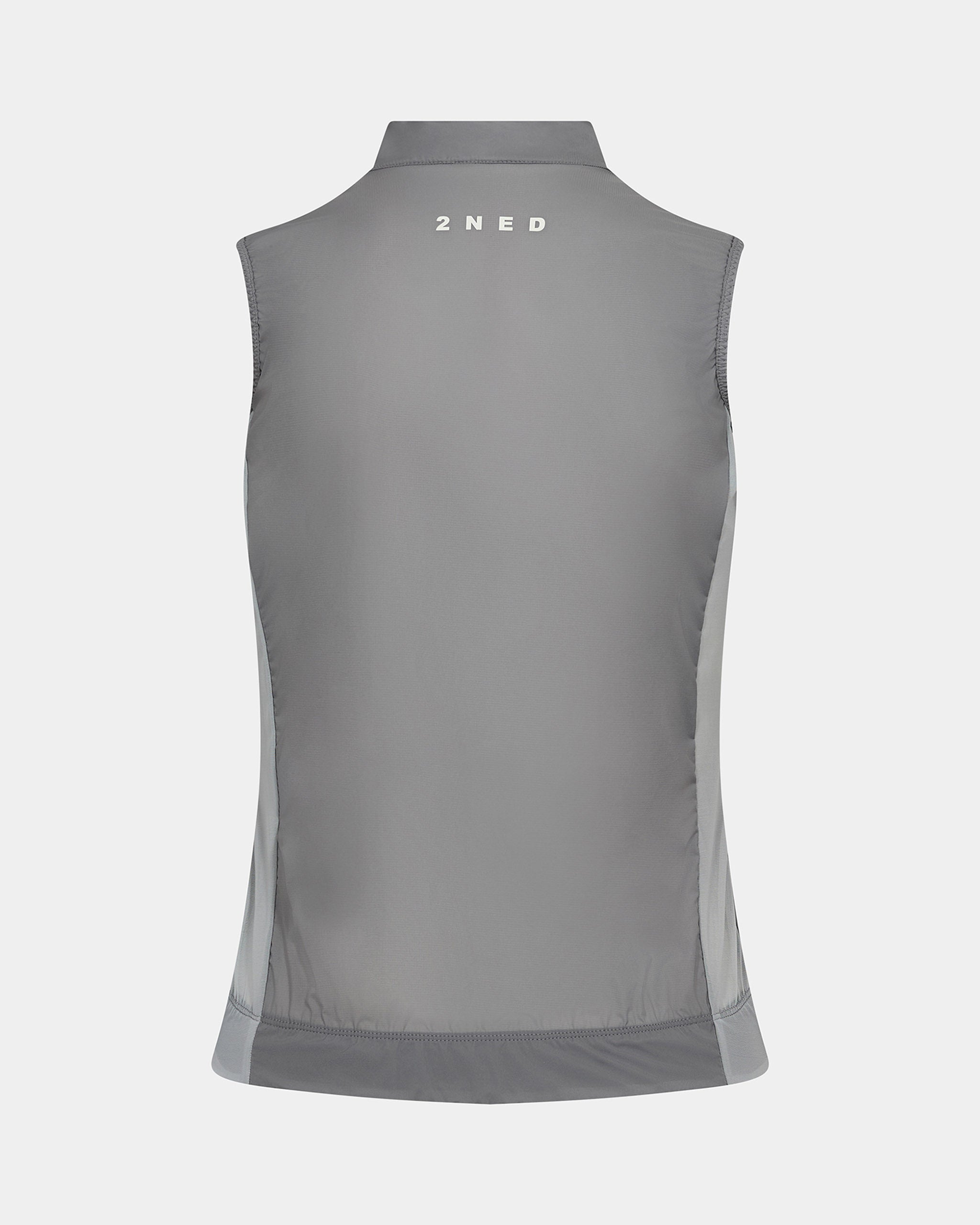 Women's Silent Gilet - Light Grey – 2ned Denmark