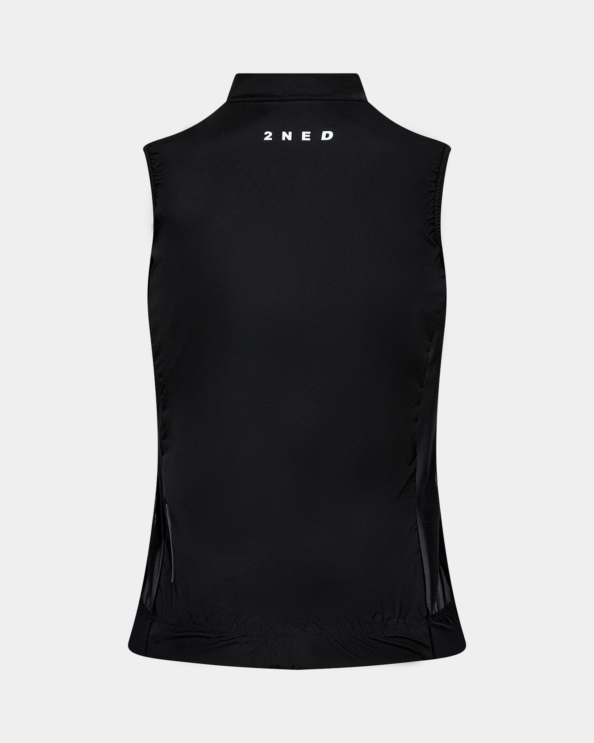 Women's Silent Gilet - Nero – 2ned Denmark