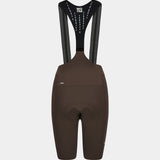 Women's WOYM Cargo Bib Shorts - Smoked Clay